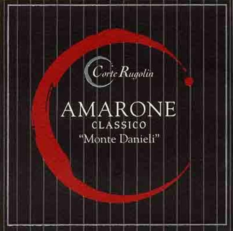 Corte Rugolin Monte Danieli Amarone della Valpolicella Classico 2008 Front Label