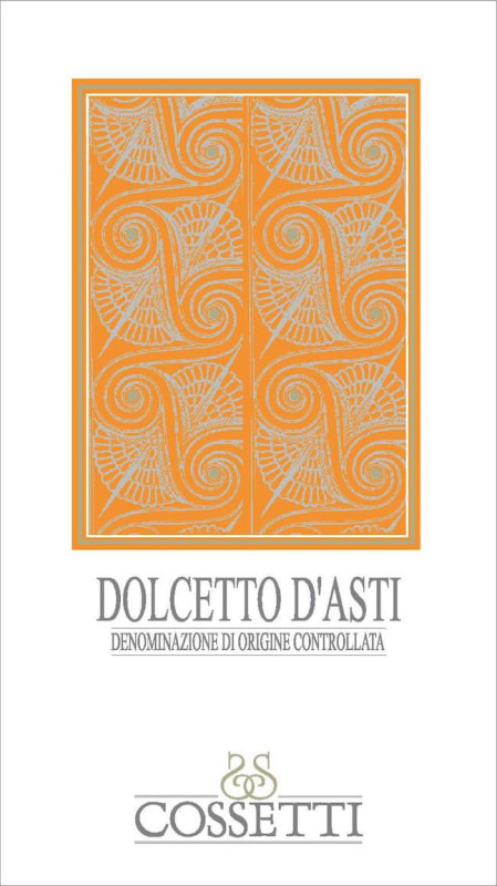 Cossetti Winery Dolcetto d'Asti 2013 Front Label