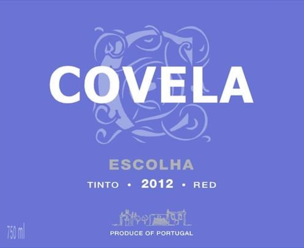 Covela Escolha Tinto 2012 Front Label