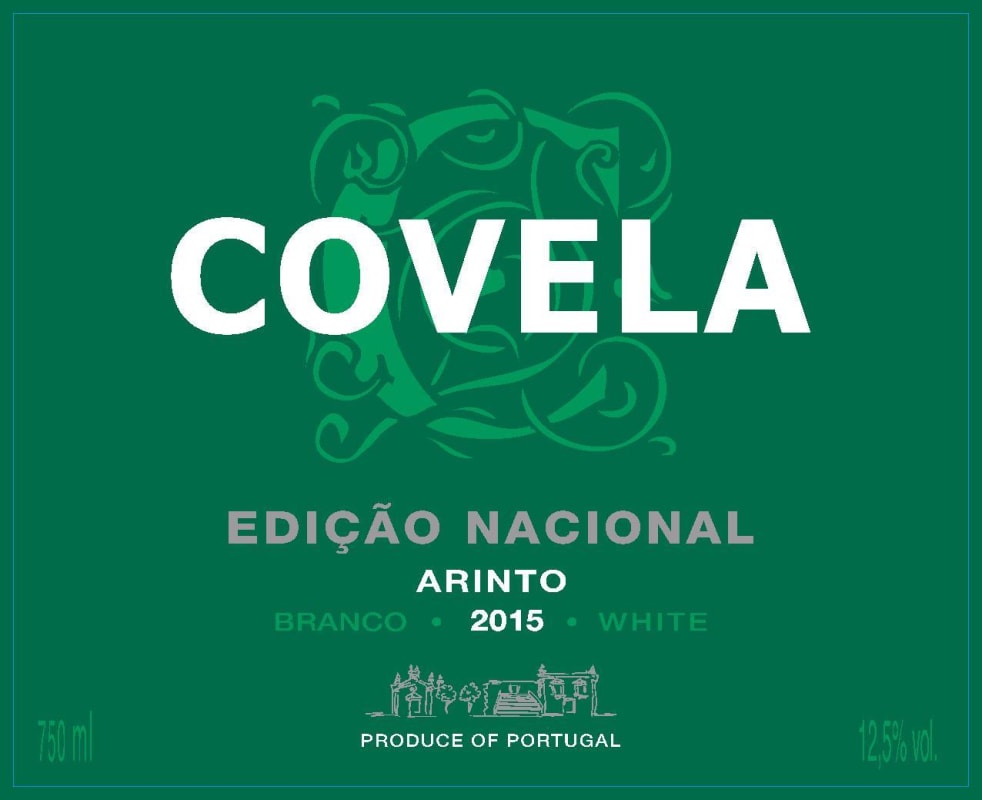 Covela Edicao Nacional Arinto 2015 Front Label