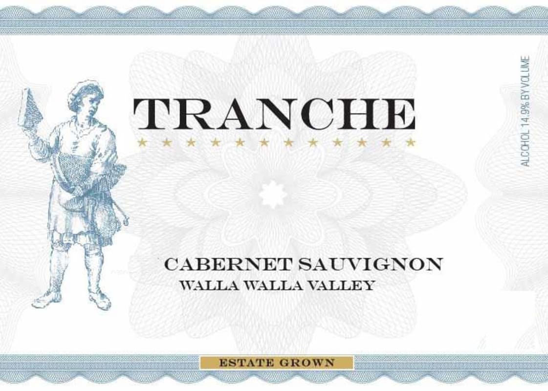 Tranche Cellars Cabernet Sauvignon 2011 Front Label