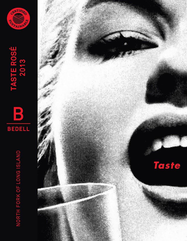 Bedell Cellars Taste Rose 2013 Front Label