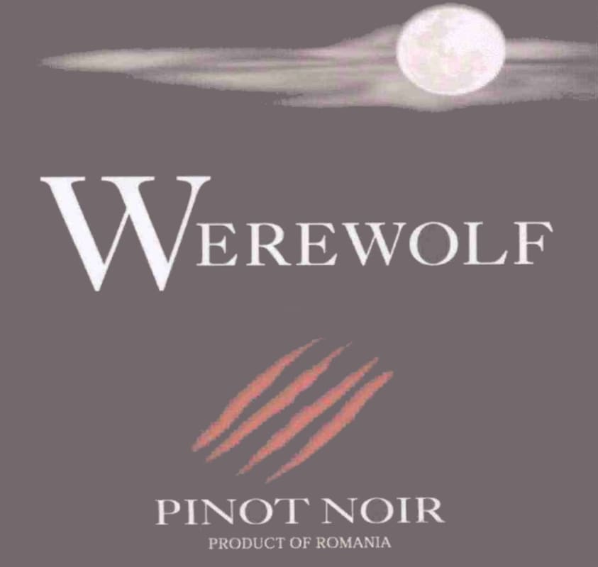 Cramele Recas Werewolf Pinot Noir 2011 Front Label