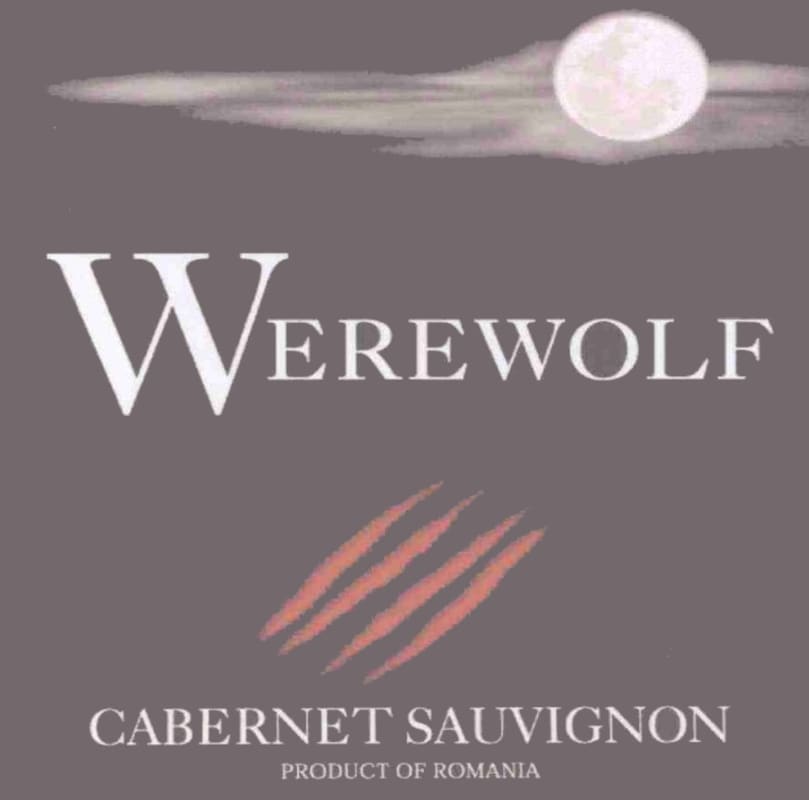 Cramele Recas Werewolf Cabernet Sauvignon 2012 Front Label
