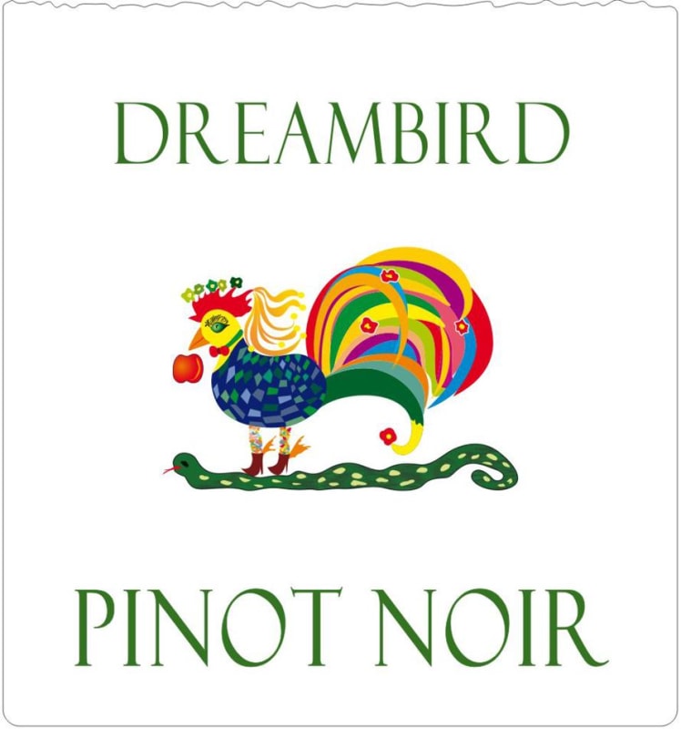 Cramele Recas Dreambird Pinot Noir 2012 Front Label