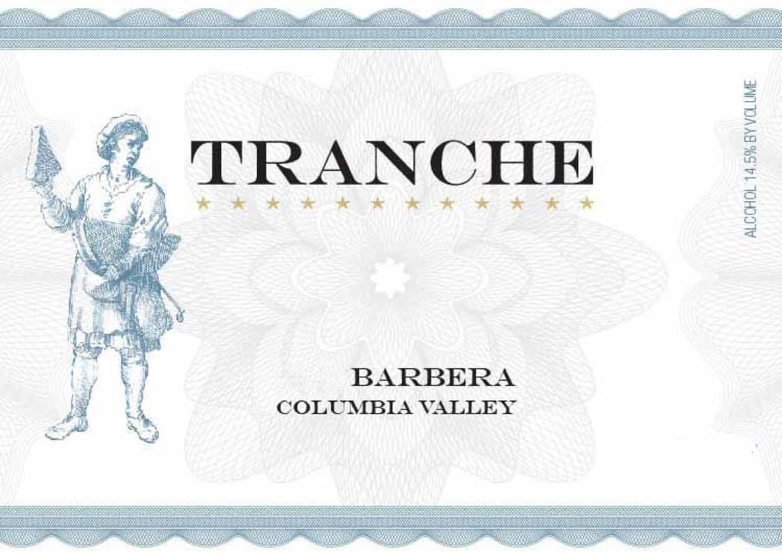 Tranche Cellars Barbera 2008 Front Label