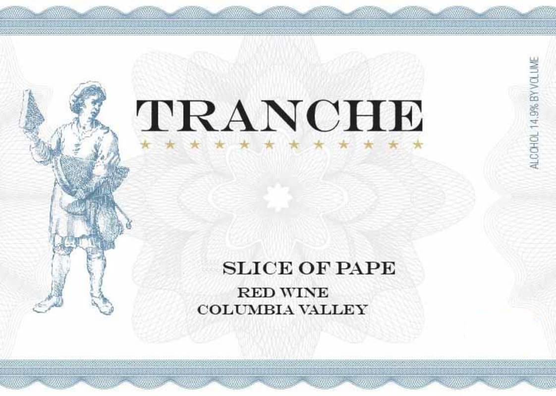 Tranche Cellars Slice of Pape Red 2009 Front Label