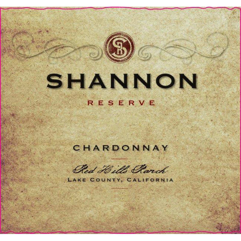 Shannon Reserve Chardonnay 2015 Front Label