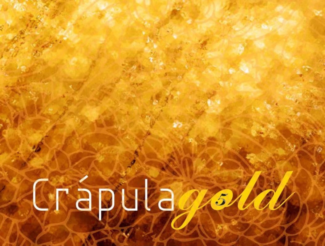 Crapula Wines Gold 2013 Front Label