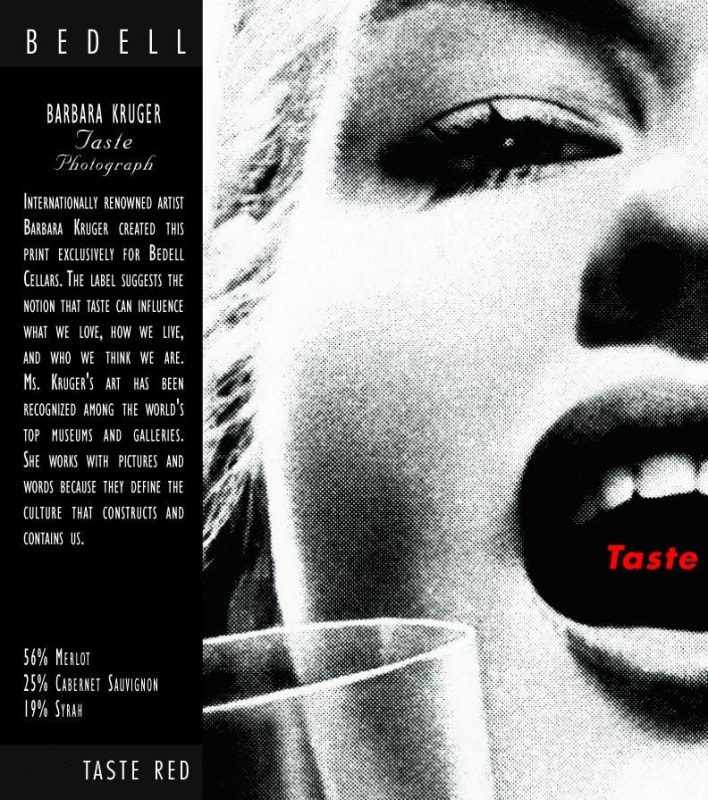 Bedell Cellars Taste Red 2012 Front Label
