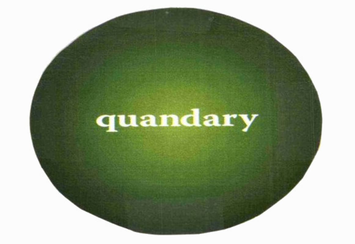 Trefethen Quandary 2010 Front Label