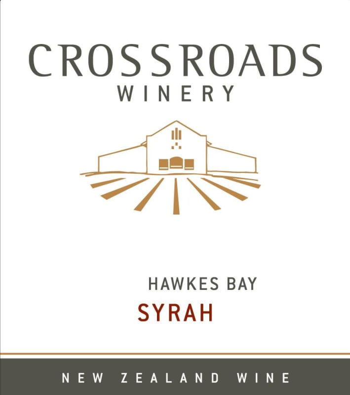 Crossroads Wines New Zealand Syrah 2012 Front Label