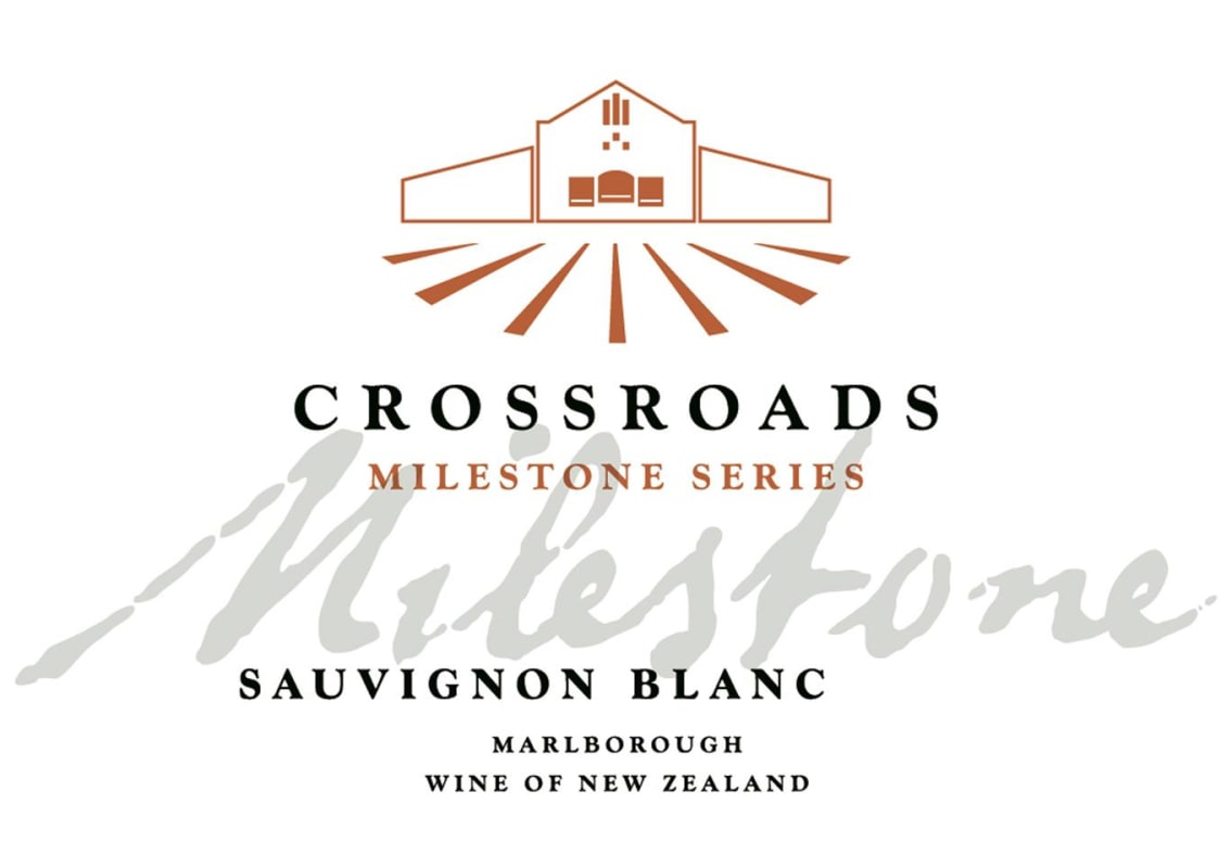 Crossroads Wines New Zealand Milestone Series Sauvignon Blanc 2014 Front Label