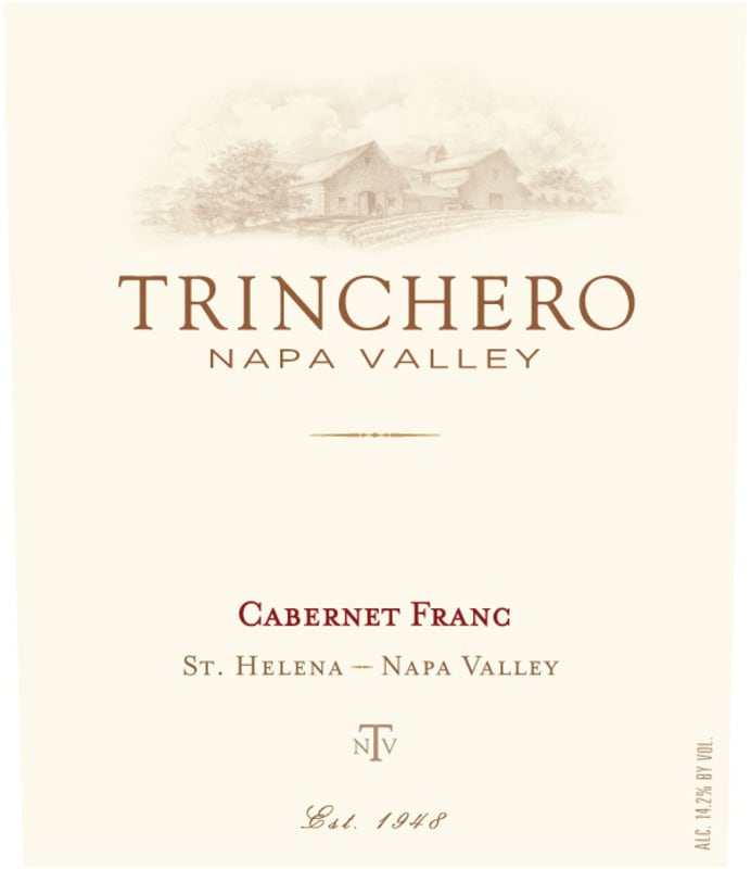 Trinchero Cabernet Franc 2008 Front Label