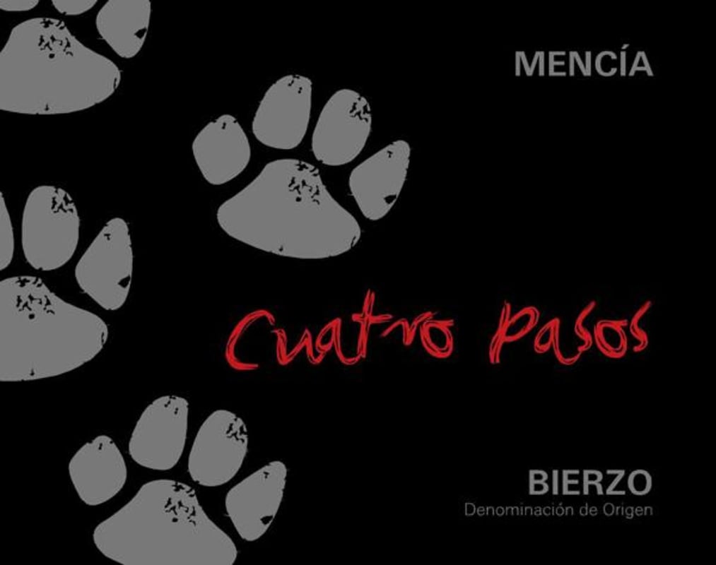 Cuatro Pasos Mencia 2010 Front Label