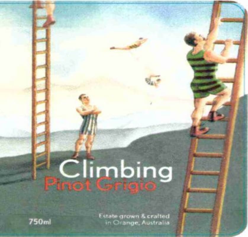 Cumulus Wines Climbing Pinot Gris 2016 Front Label