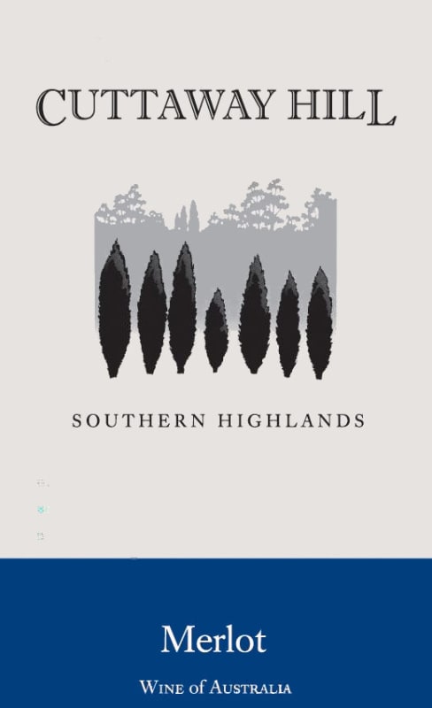 Cuttaway Hill Estate Merlot 2010 Front Label
