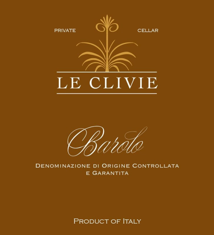 Dacastello Vini Pregiati srl Barolo Le Clivie 2011 Front Label