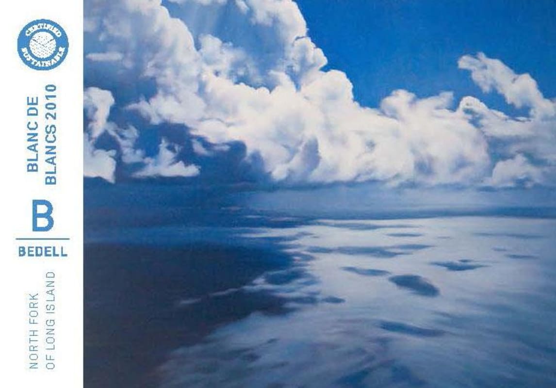 Bedell Cellars Blanc de Blancs 2010 Front Label