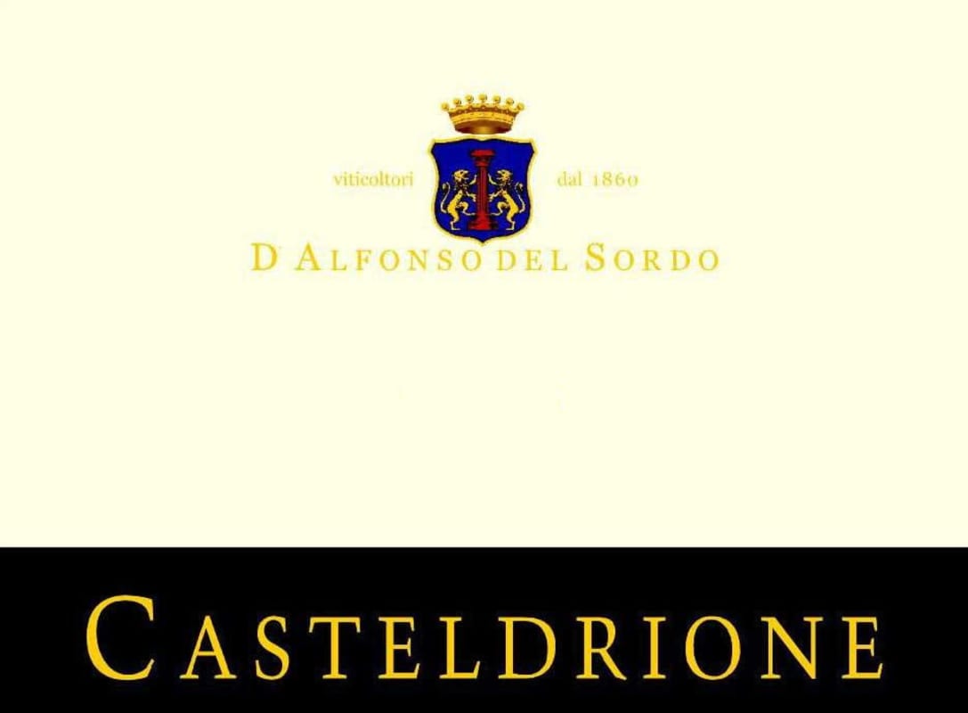 D'Alfonso Del Sordo San Severo Casteldrione Rosso 2012 Front Label