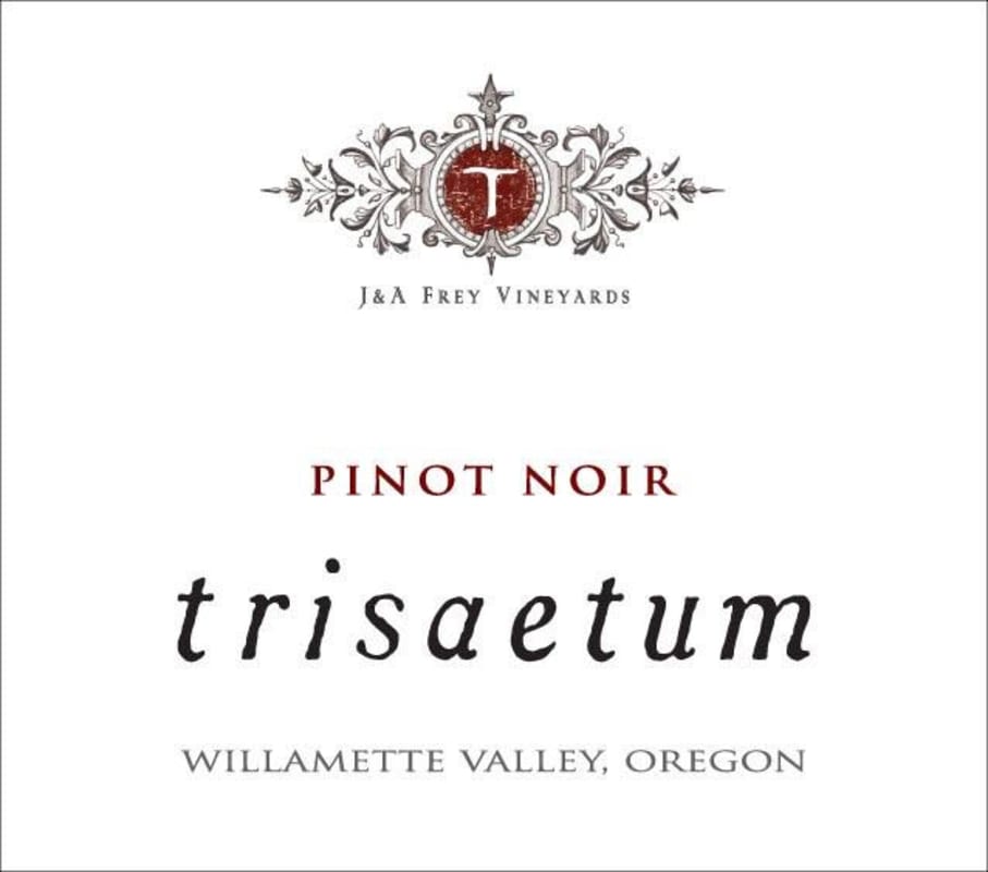 Trisaetum Pinot Noir 2009 Front Label