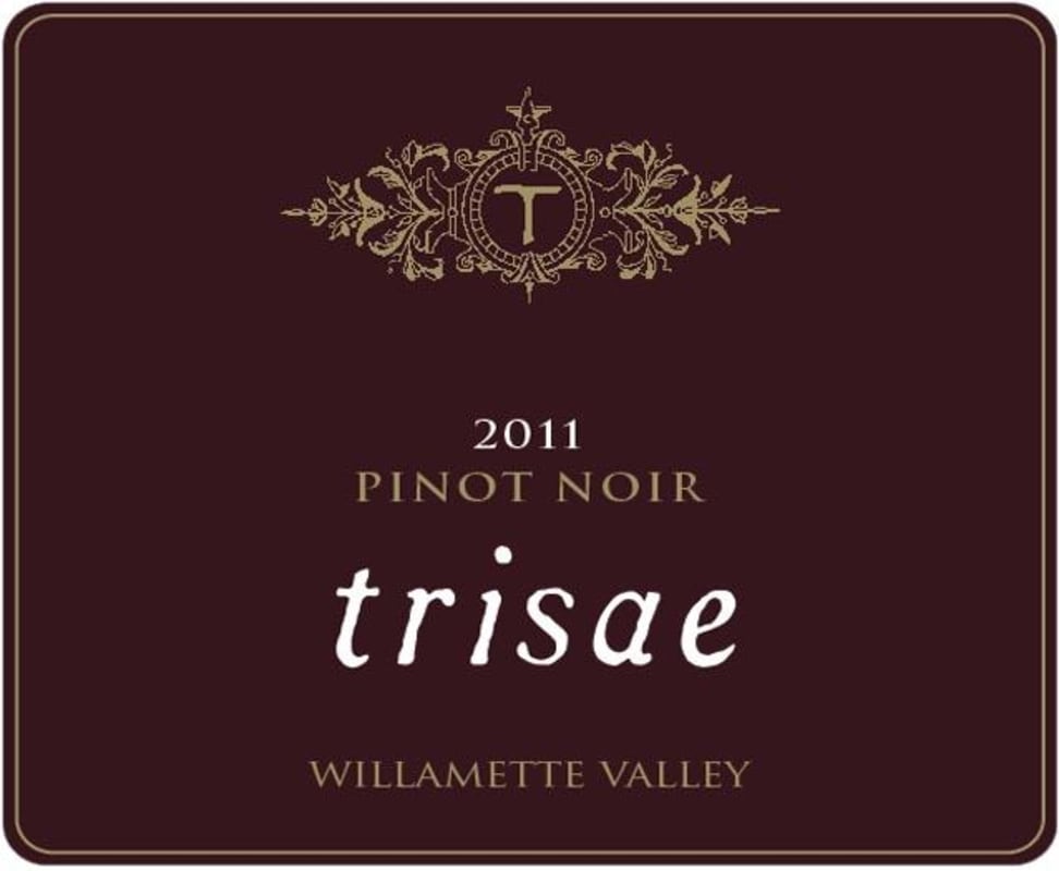 Trisaetum Trisae Pinot Noir 2011 Front Label