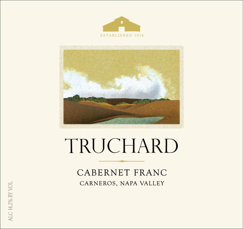Truchard Estate Cabernet Franc 2012 Front Label