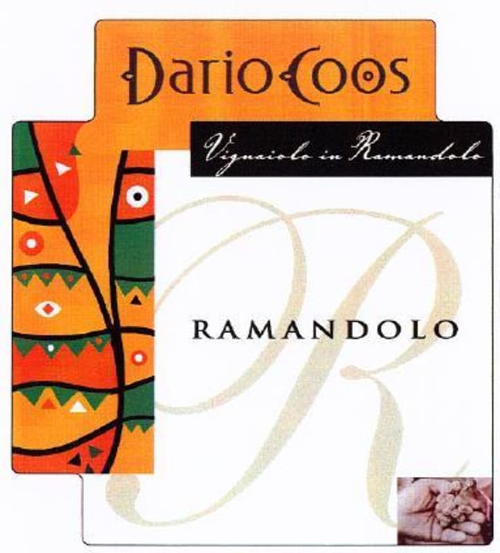 Dario Coos Ramandolo 2013 Front Label