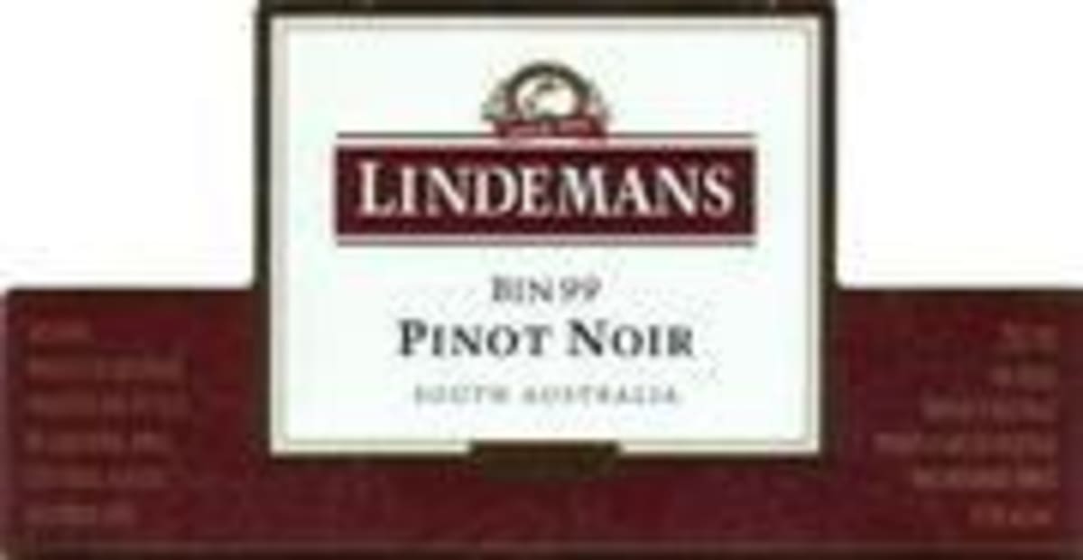 Lindeman’s Bin Series Bin 99 Pinot Noir 2000 Front Label