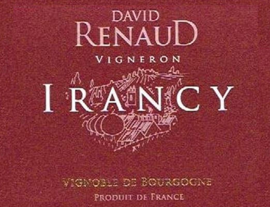 David Renaud Irancy 2014 Front Label