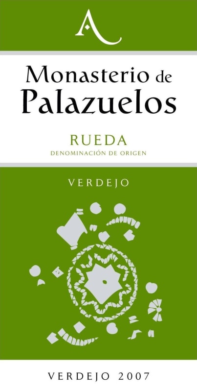 De Alberto Monasterio de Palazuelos Verdejo 2007 Front Label