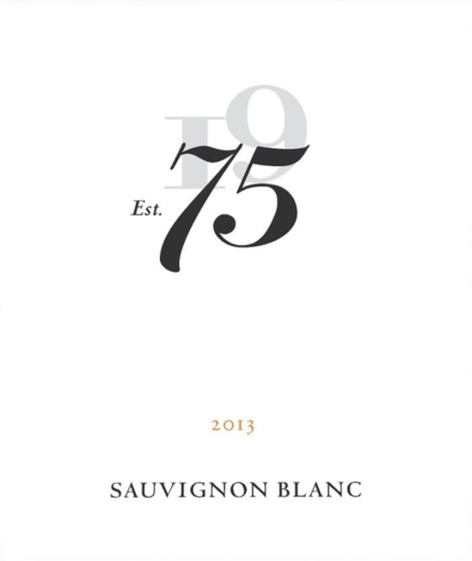 Tuck Beckstoffer 75 Wine Company Sauvignon Blanc 2013 Front Label