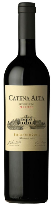Catena Alta Malbec 2014 Front Bottle Shot
