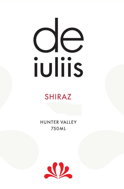 De Iuliis Wines Shiraz 2011 Front Label