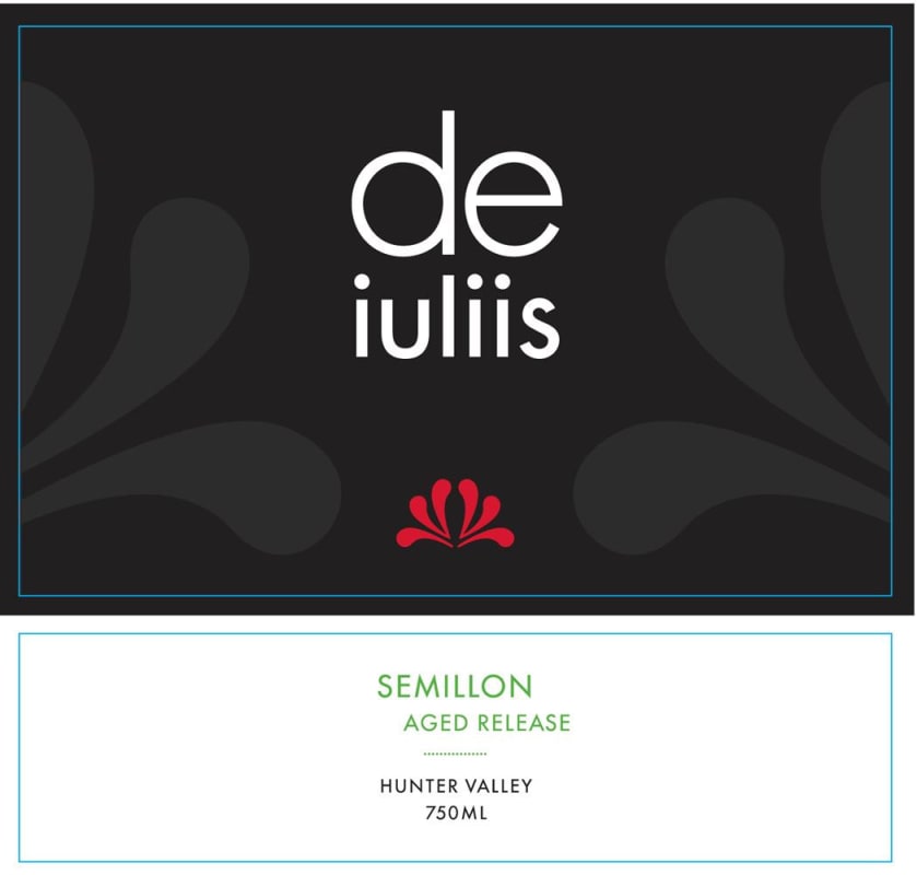 De Iuliis Wines Aged Release Semillon 2013 Front Label