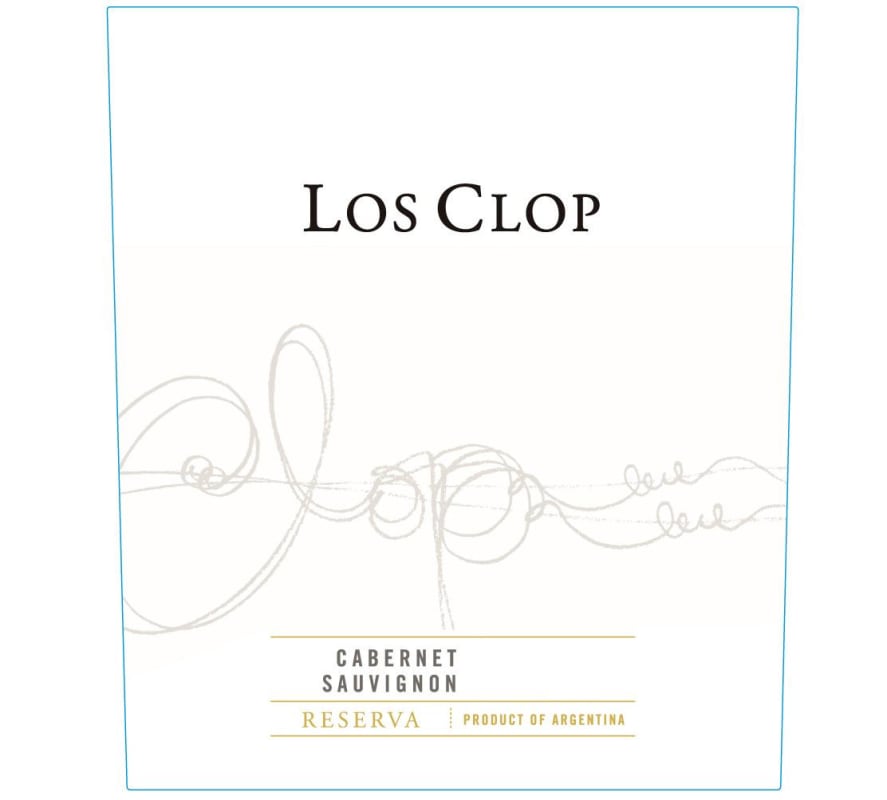 De Los Clop Cabernet Sauvignon Reserva 2010 Front Label
