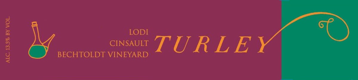 Turley Bechthold Vineyard Cinsault 2015 Front Label