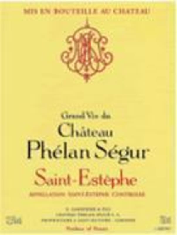 Frank Phelan Saint Estephe 1997 Front Label