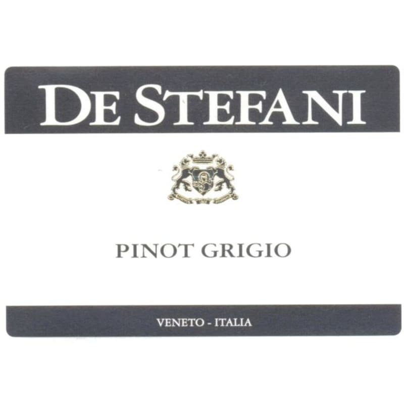 De Stefani Pinot Grigio1 2012 Front Label