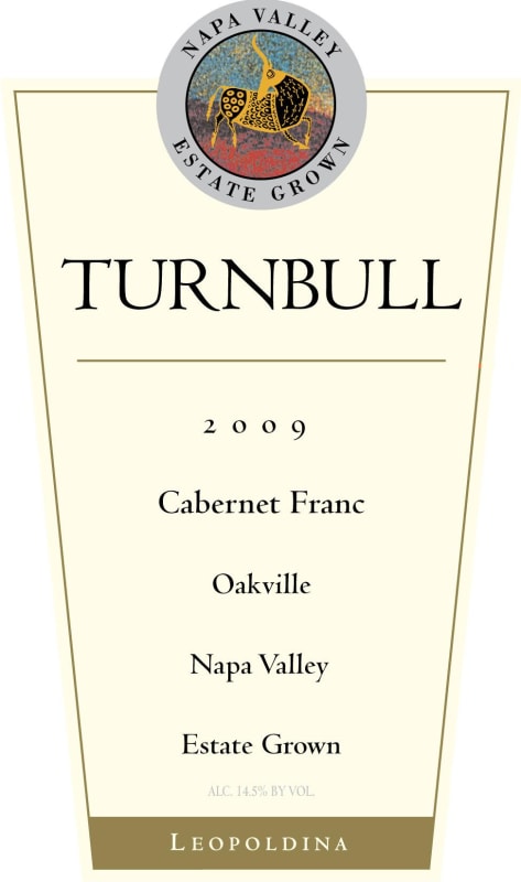 Turnbull Leopoldina Vineyard Cabernet Franc 2009 Front Label