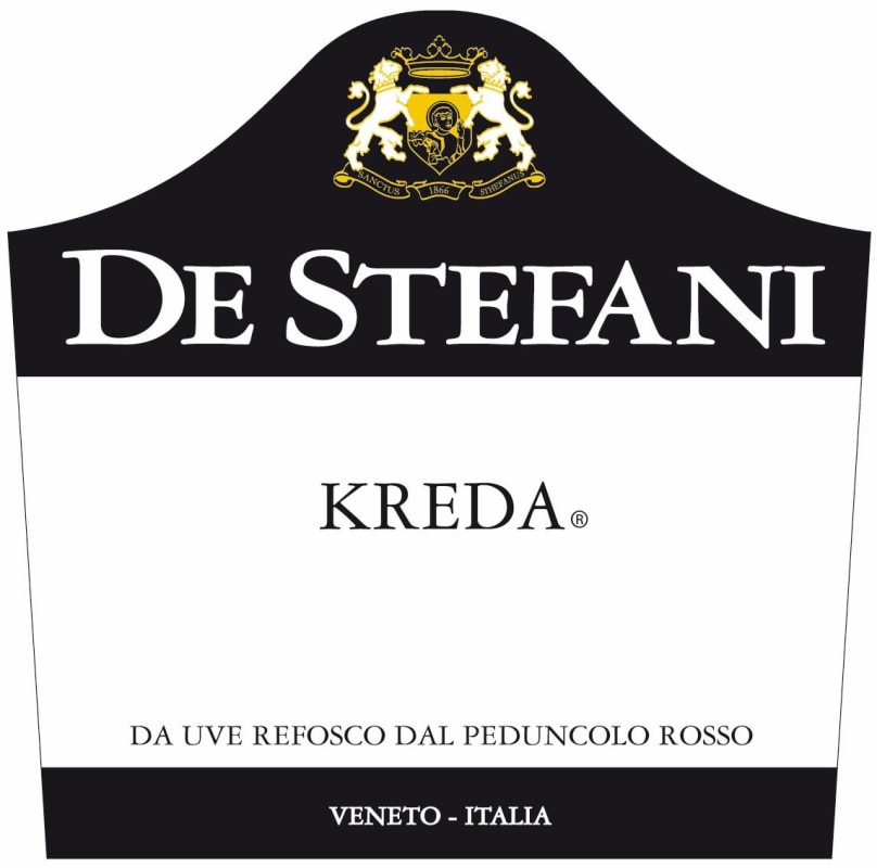 De Stefani Veneto Kreda Refosco dal Peduncolo Rosso 2013 Front Label