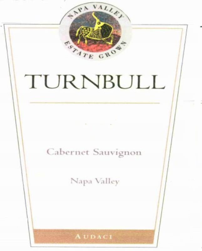 Turnbull Audaci Cabernet Sauvignon 2010 Front Label