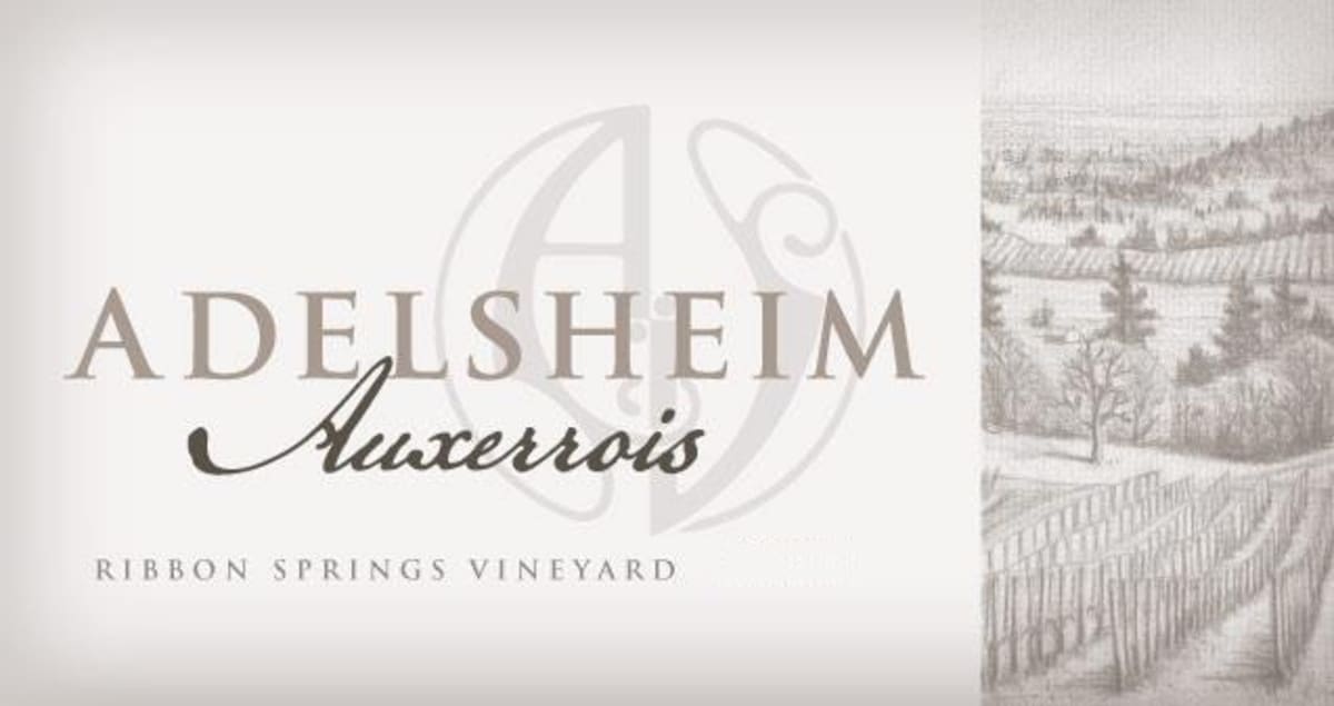 Adelsheim Springs Vineyard Auxerrois 2013 Front Label