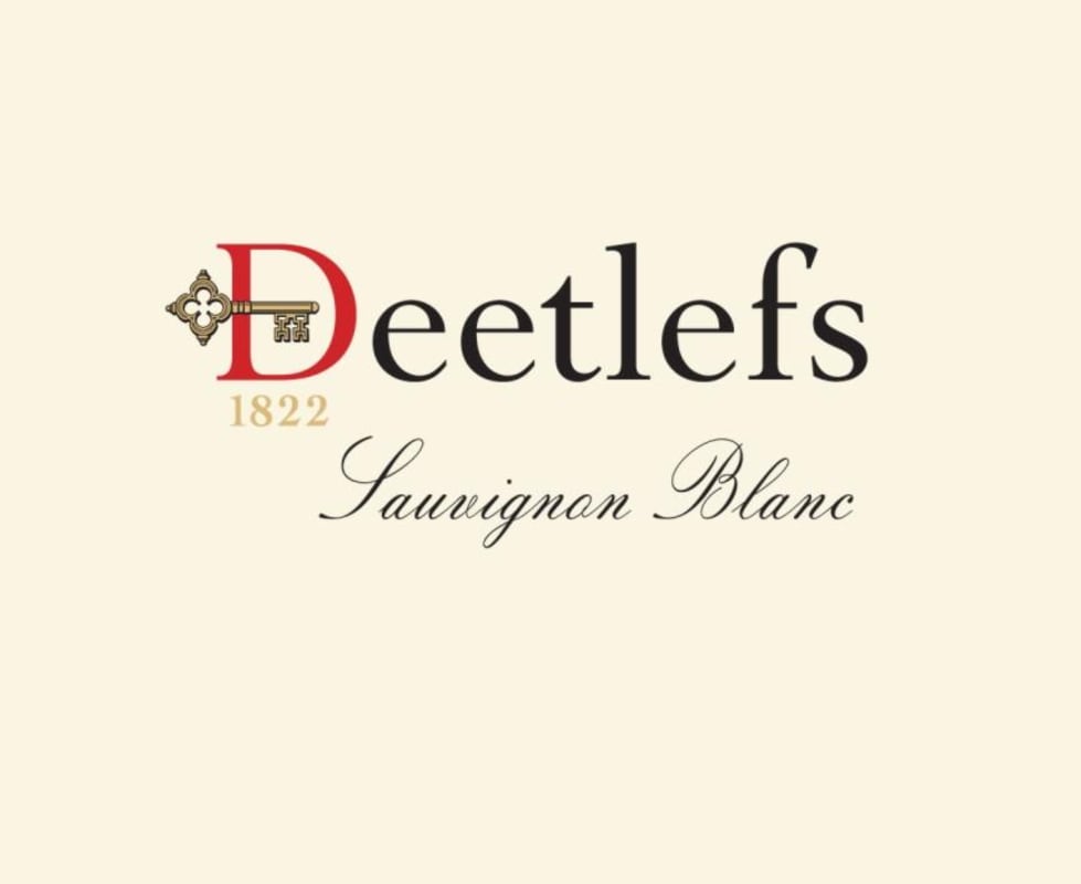 Deetlefs Sauvignon Blanc 2014 Front Label