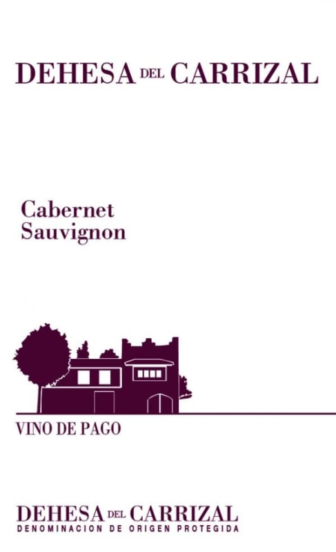 Dehesa Del Carrizal Vino de Pago Cabernet Sauvignon 2012 Front Label