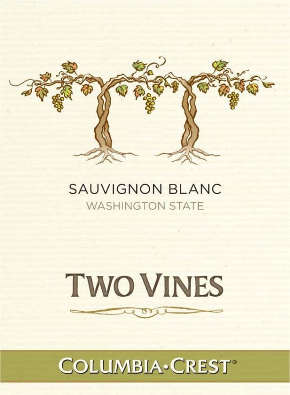 Two Vines Sauvignon Blanc 2011 Front Label