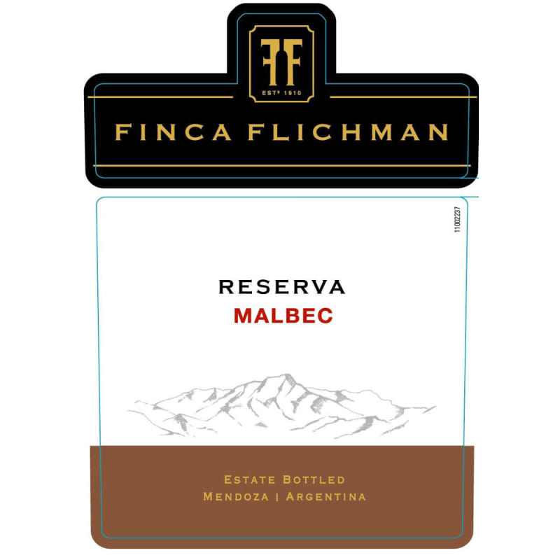 Finca Flichman Reserva Malbec 2015 Front Label