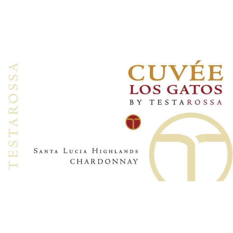 Testarossa Cuvee Los Gatos Chardonnay 2015 Front Label