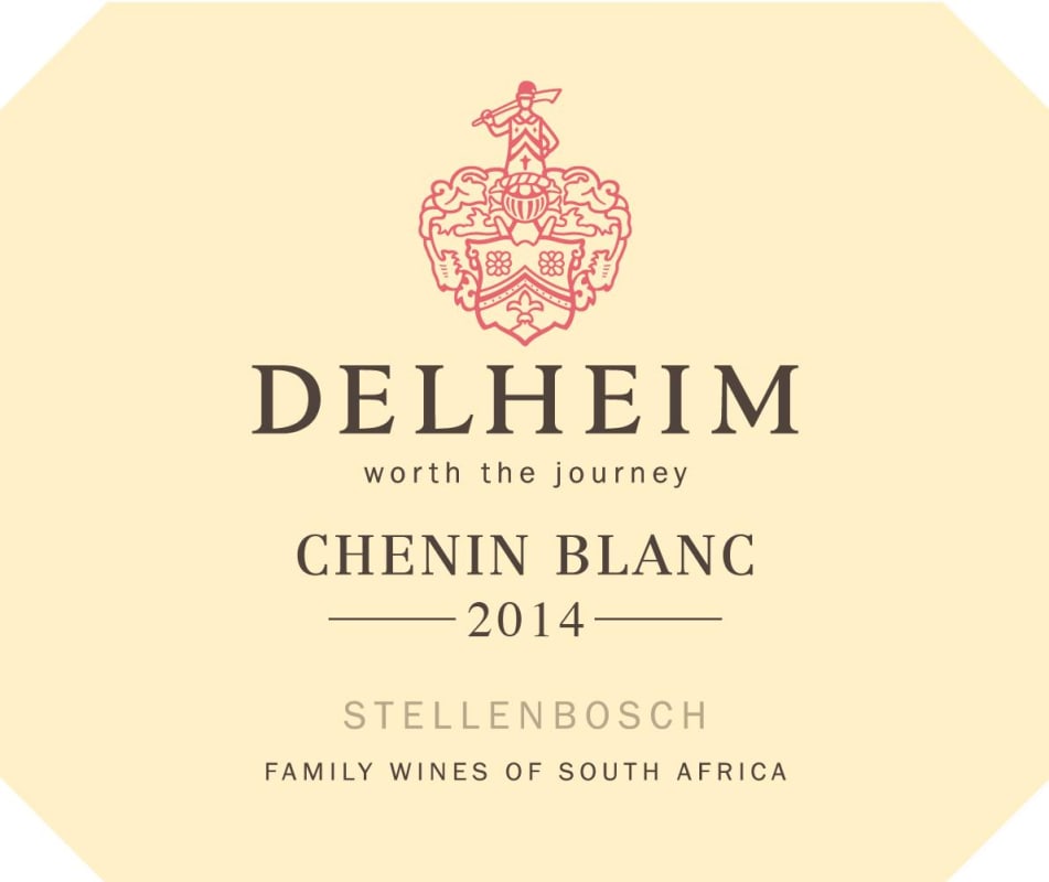 Delheim Wines Chenin Blanc 2014 Front Label