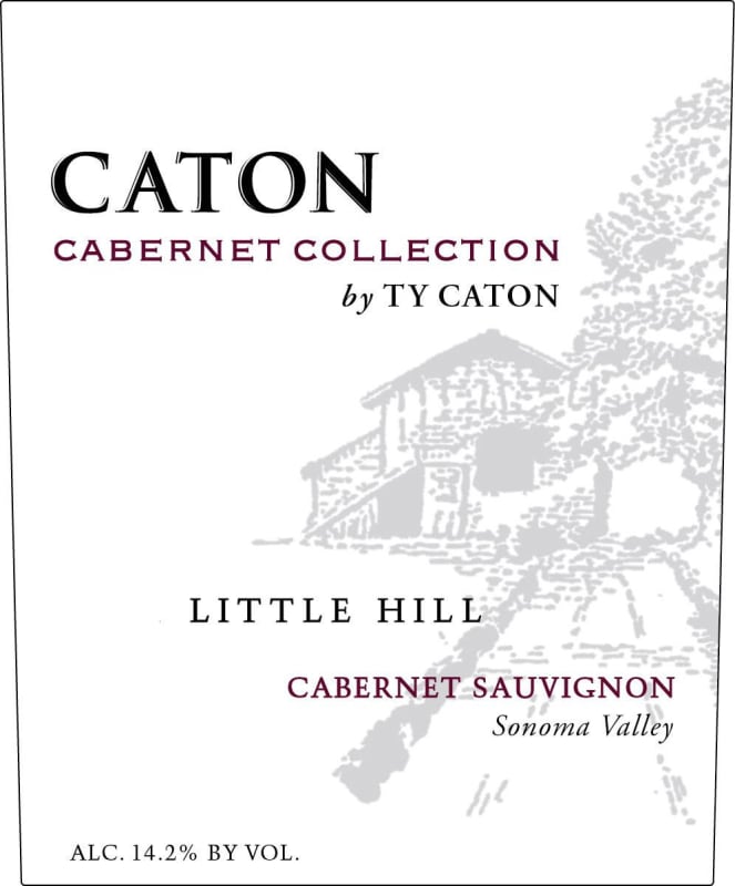 Ty Caton Caton Little Hill Cabernet Sauvignon 2014 Front Label